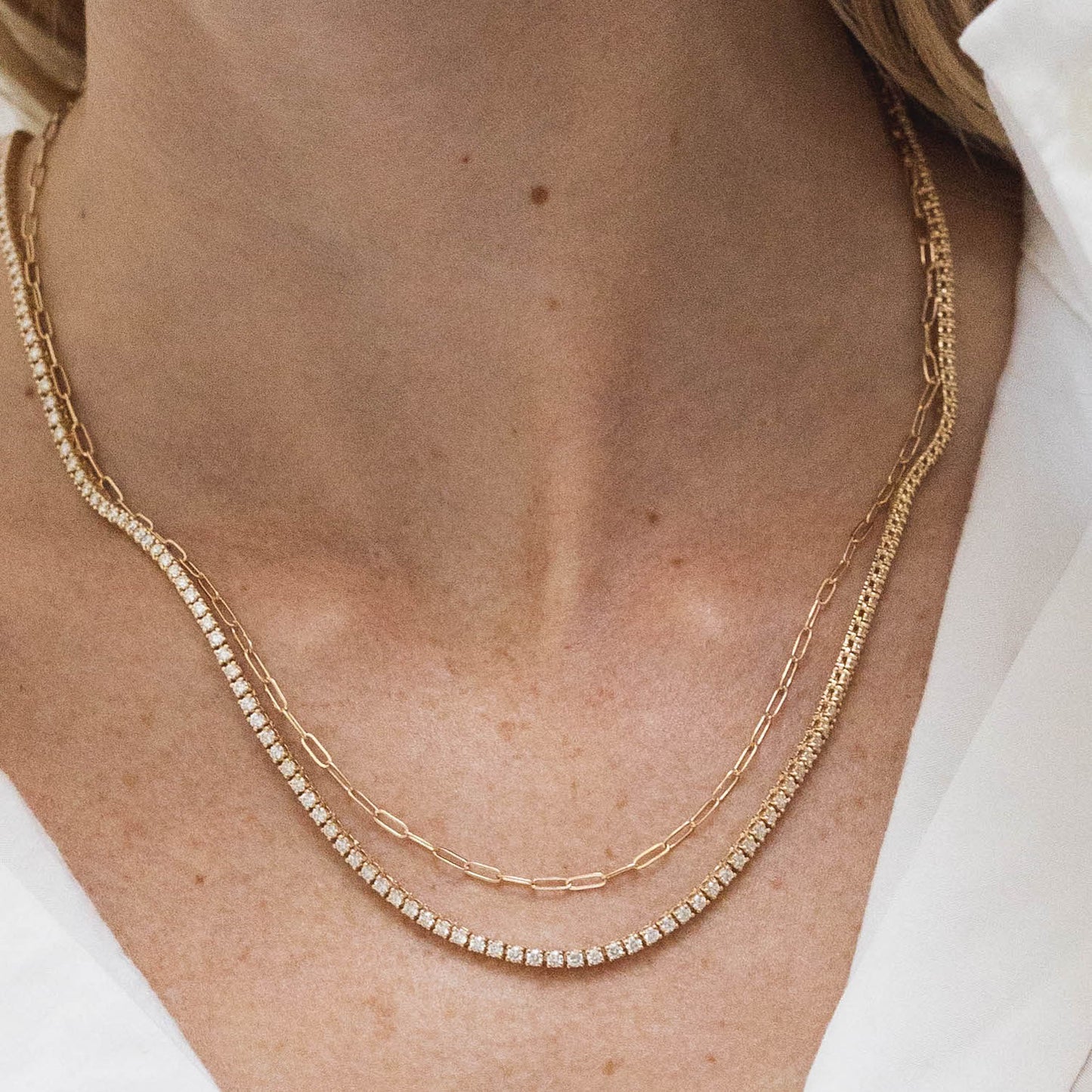 Classic Tennis Necklace