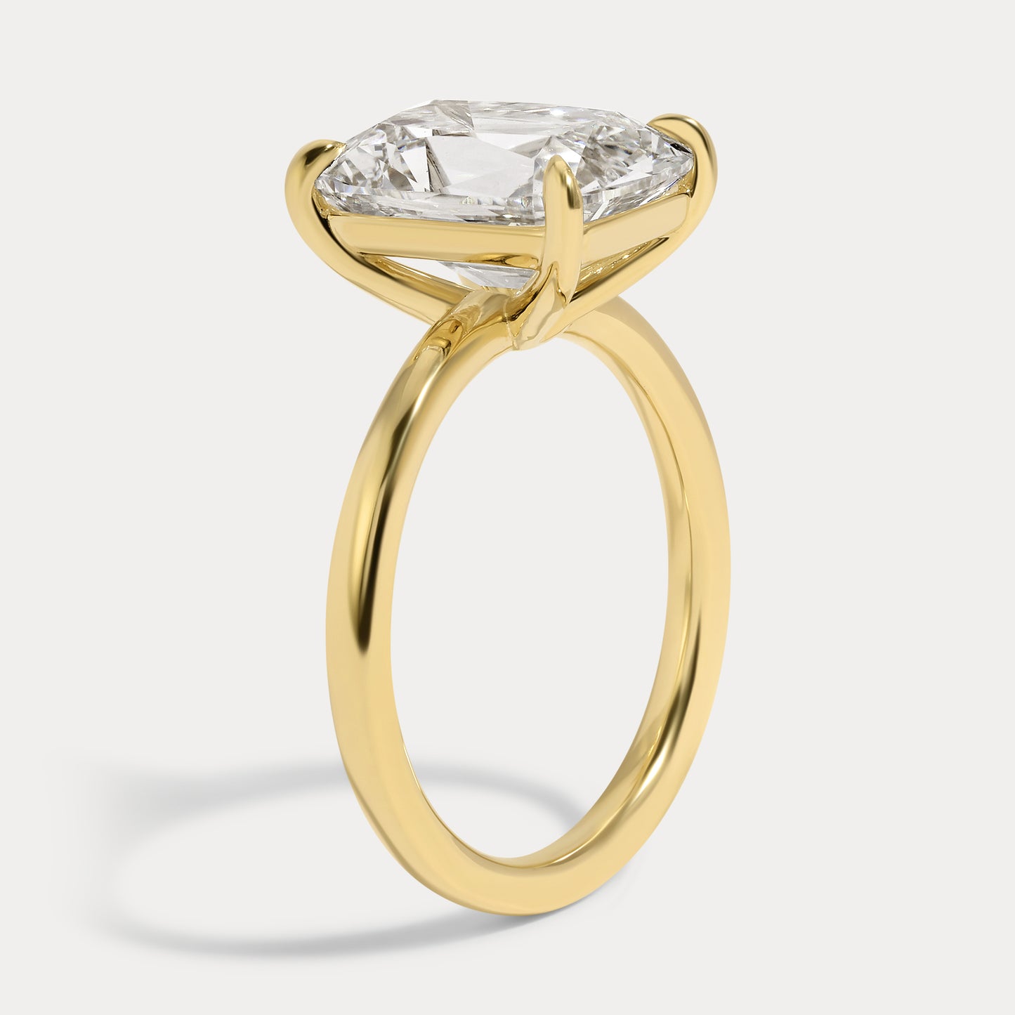 Sadie - 4.08ct Lab Grown Old Mine Engagement Ring