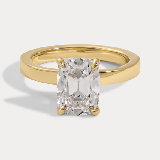 August - 2.53ct Lab Grown Old Mine Engagement Ring