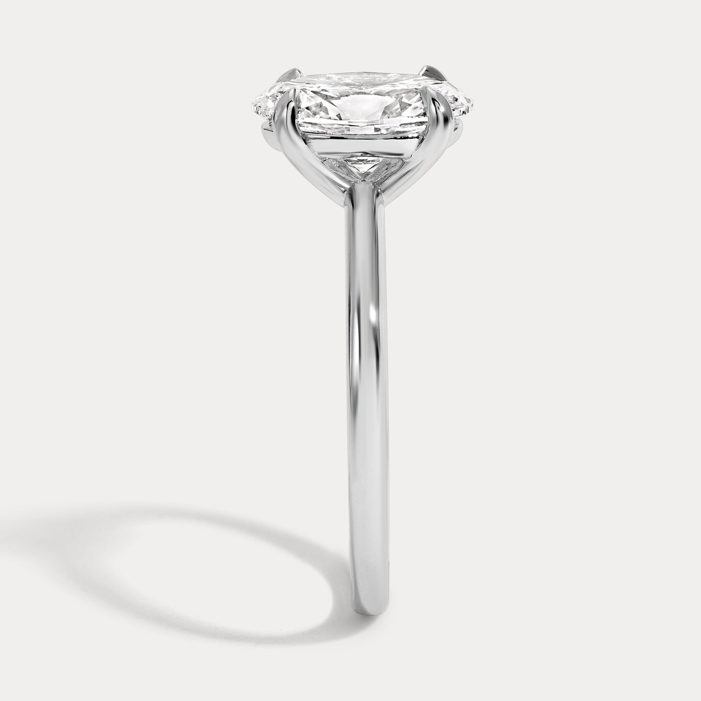 Mila - 1.70ct Lab Grown Oval Engagement Ring