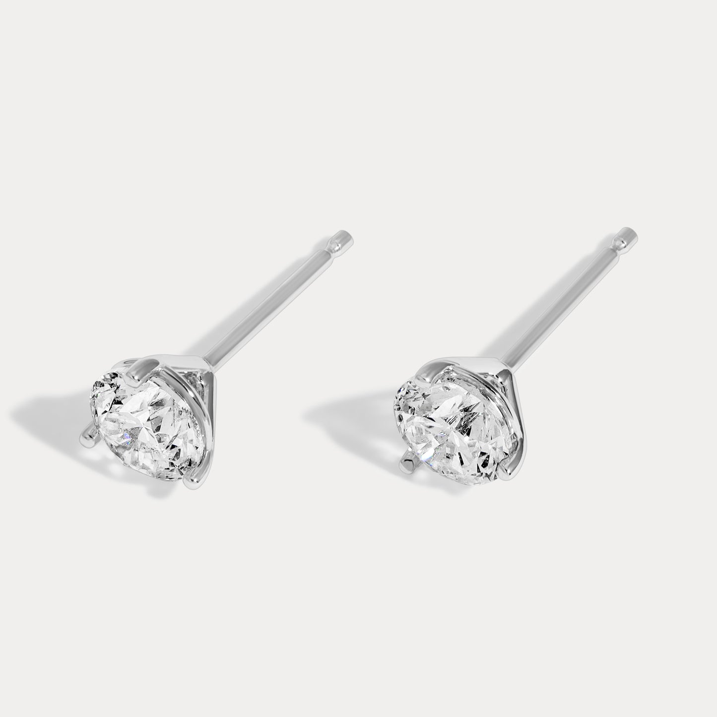 Classic Round Diamond Studs