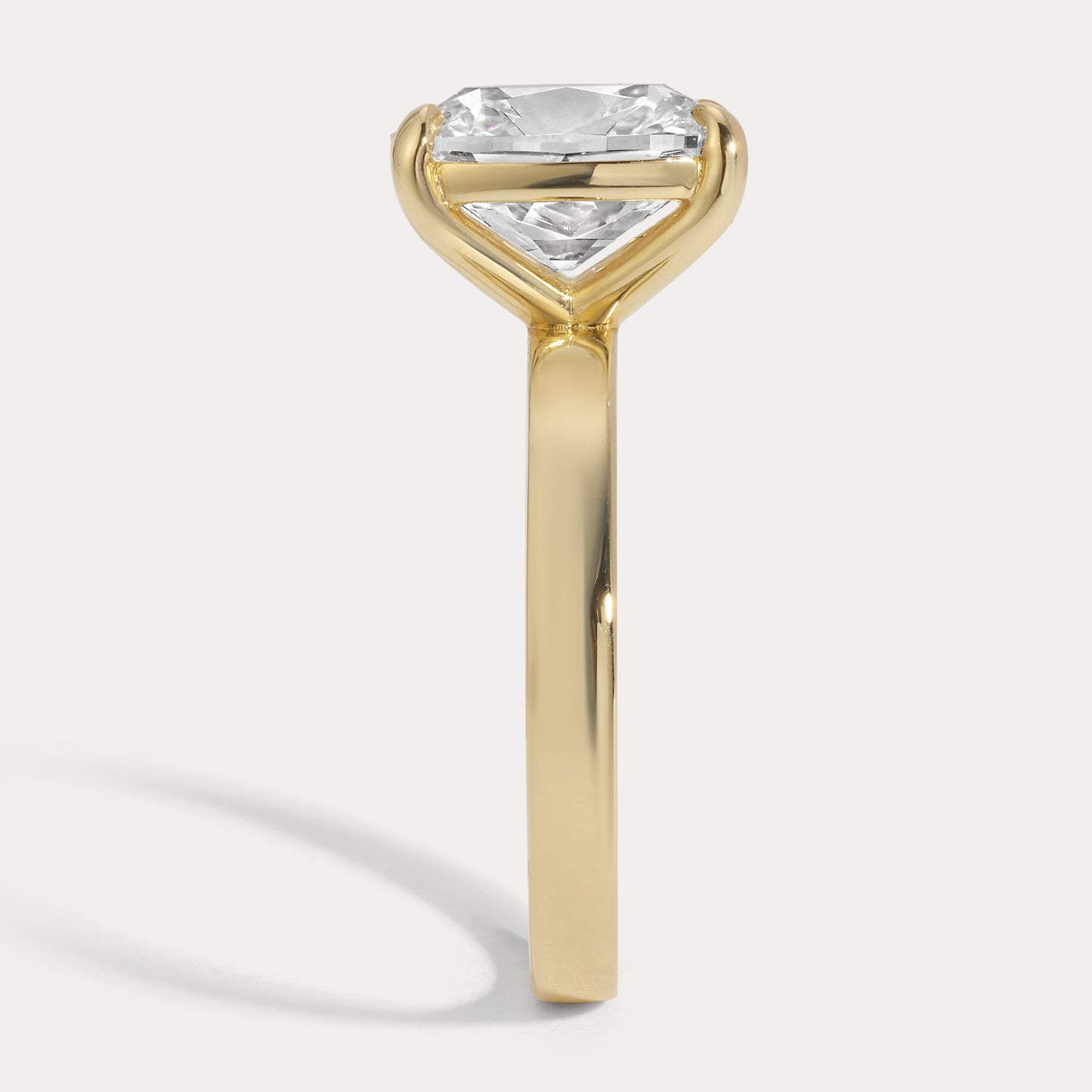 Emily - 3.02ct Lab Grown Old Mine Engagement Ring