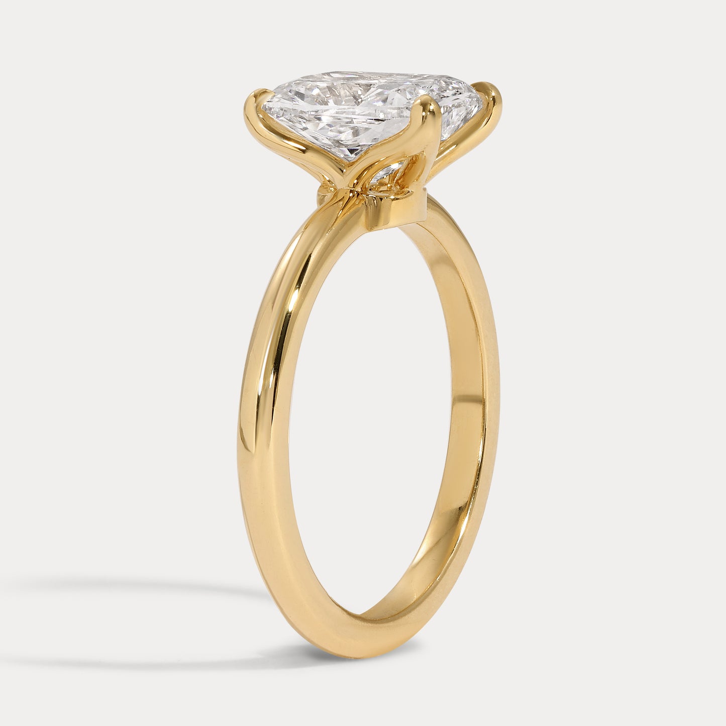 Hana - 2.01ct Lab Grown Cushion Engagement Ring