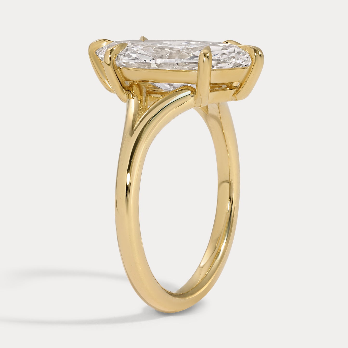 Penny - 3.03ct Lab Grown Marquise Engagement Ring