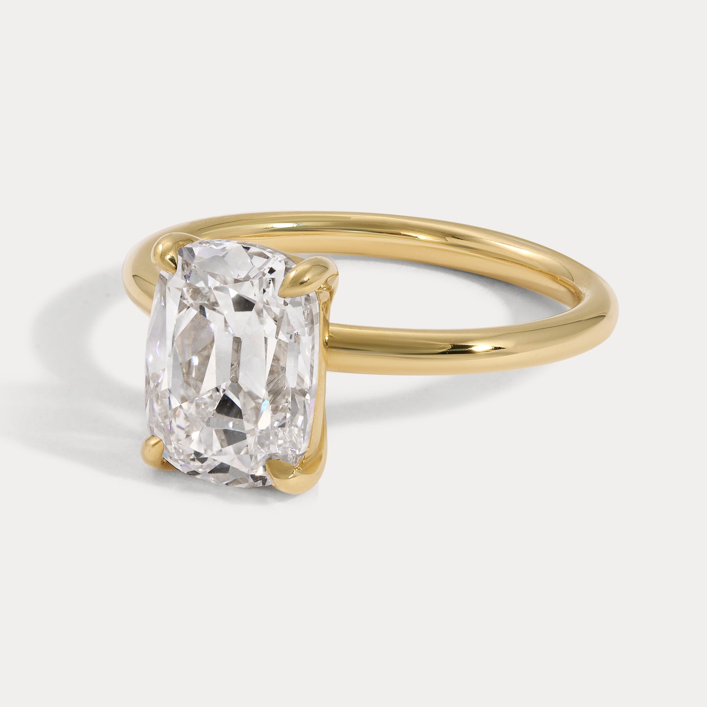 Riley - 2.72ct Lab Grown Old Mine Engagement Ring