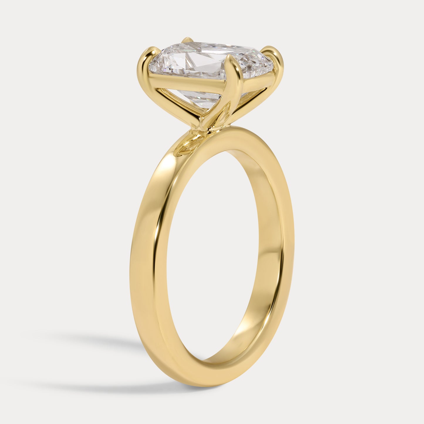 August - 2.53ct Lab Grown Old Mine Engagement Ring
