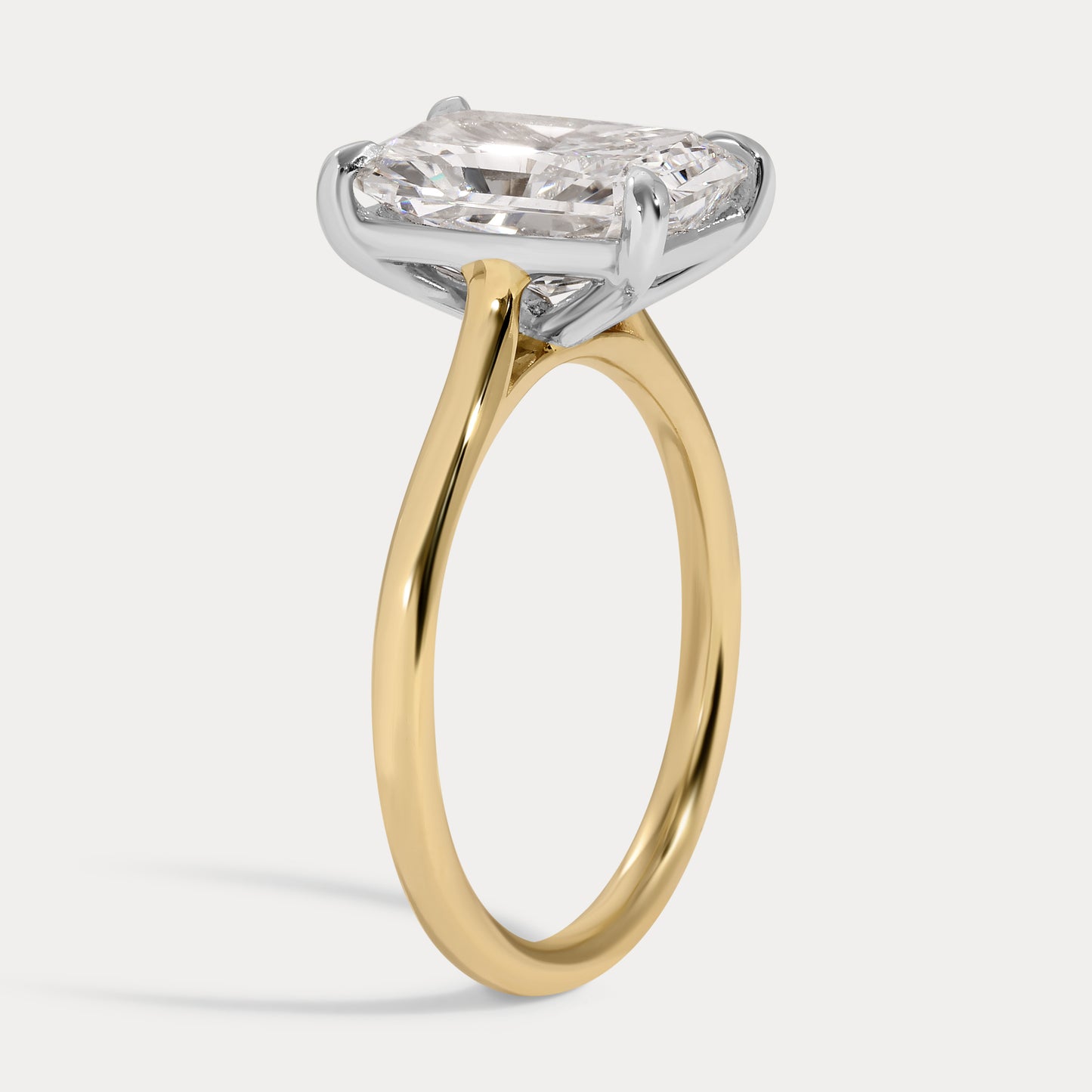 Amanda - 3.00ct Lab Grown Radiant Engagement Ring