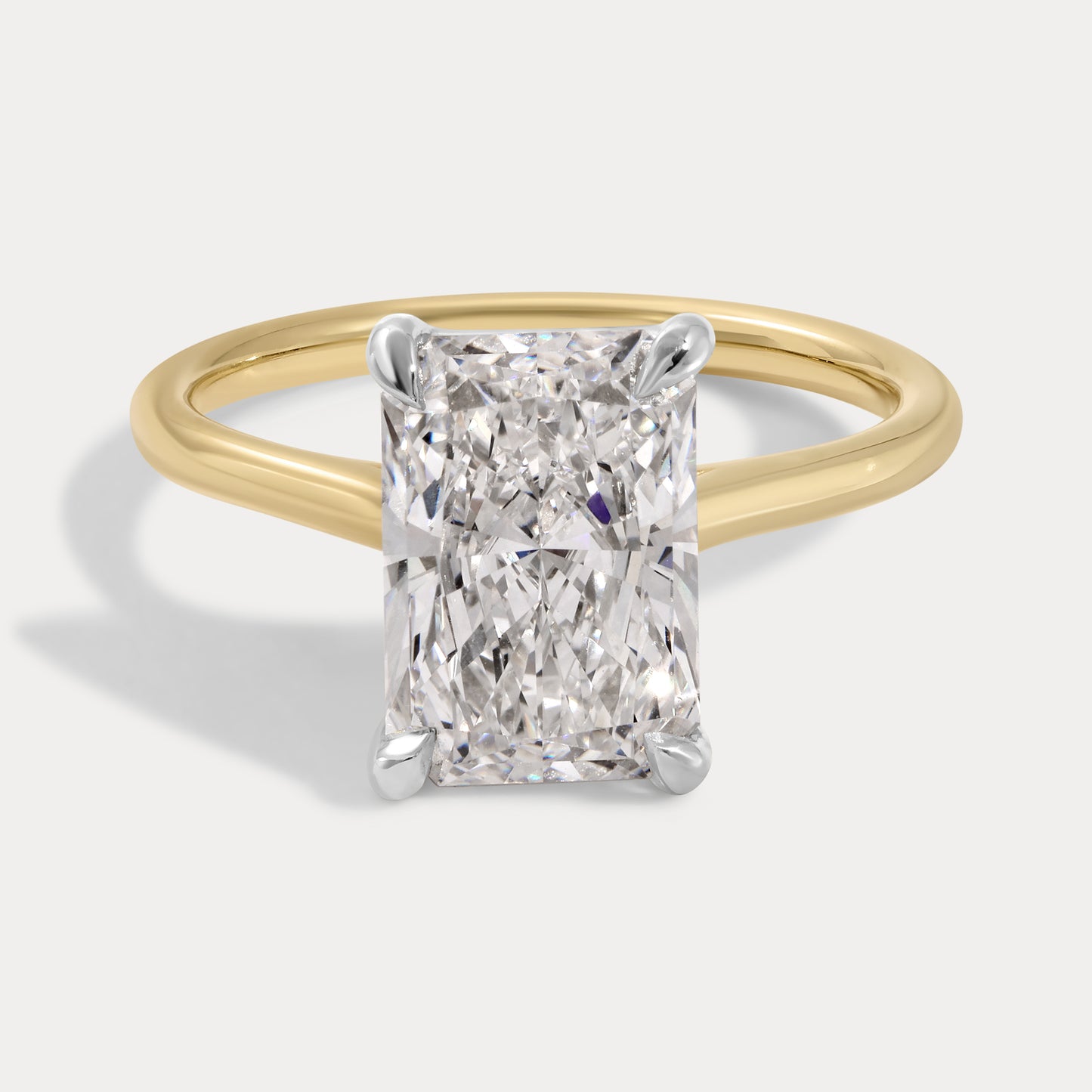 Amanda - 3.00ct Lab Grown Radiant Engagement Ring