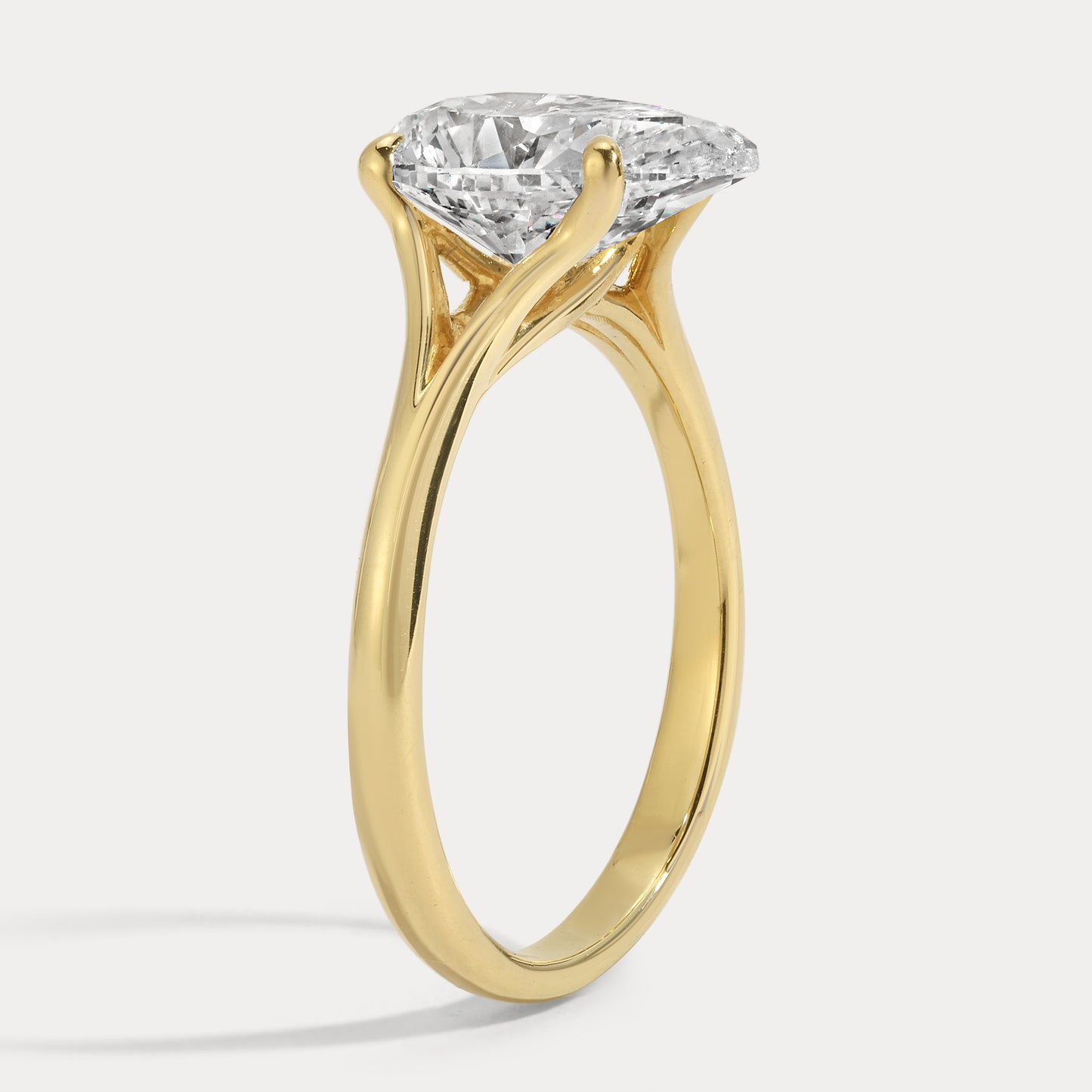 Alexa - 2.51ct Earth Mined Pear Engagement Ring