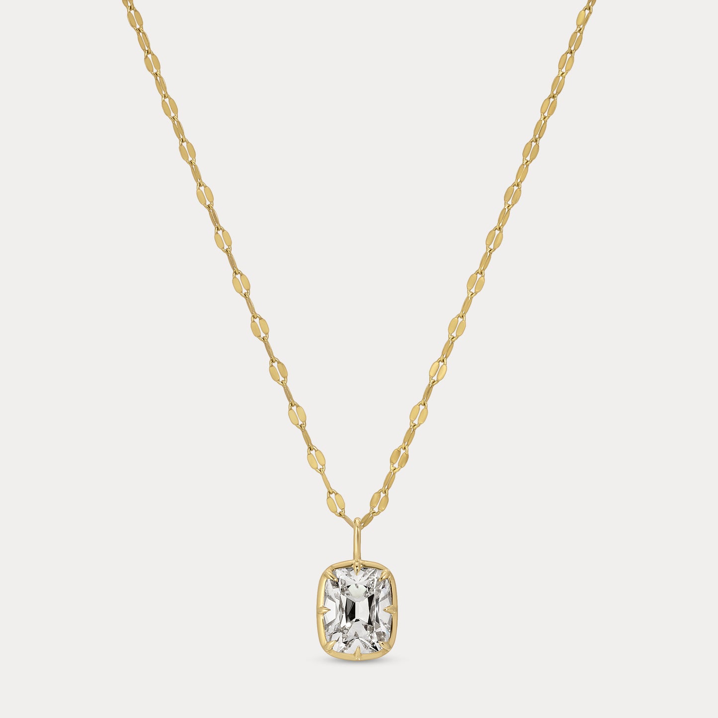 Old Mine Diamond Necklace