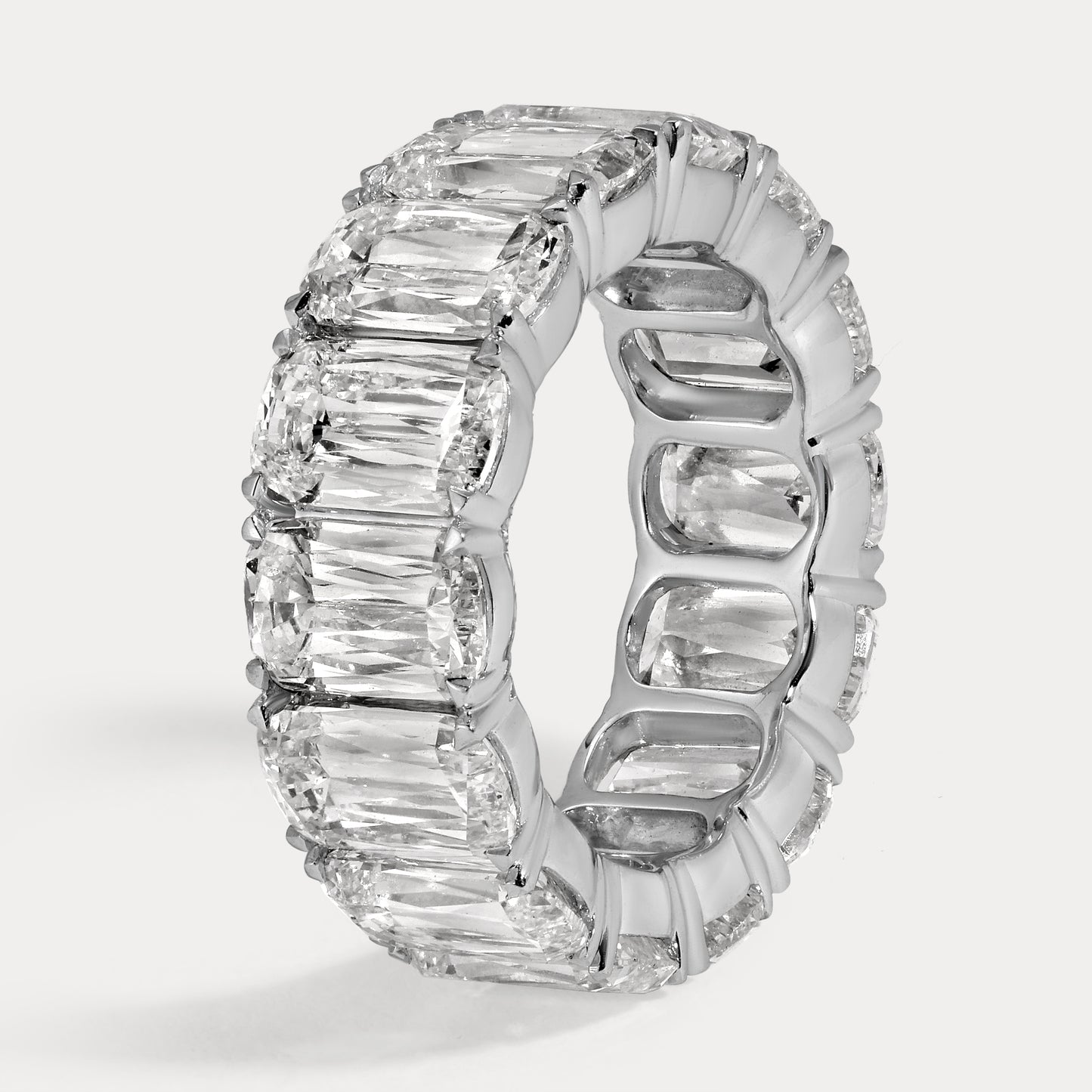 Crisscut Eternity Diamond Band