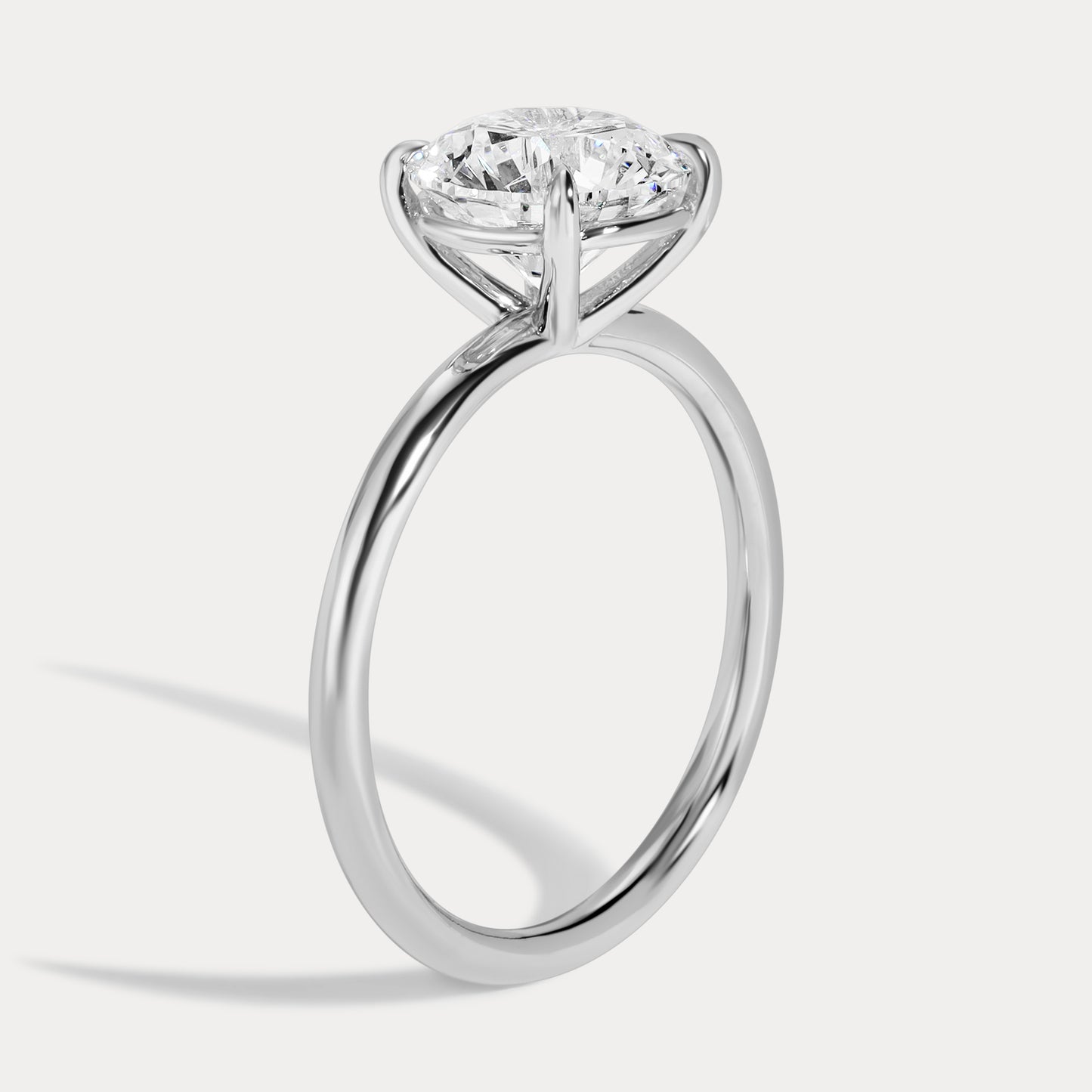 Christina - 2.91ct Lab Grown Round Engagement Ring
