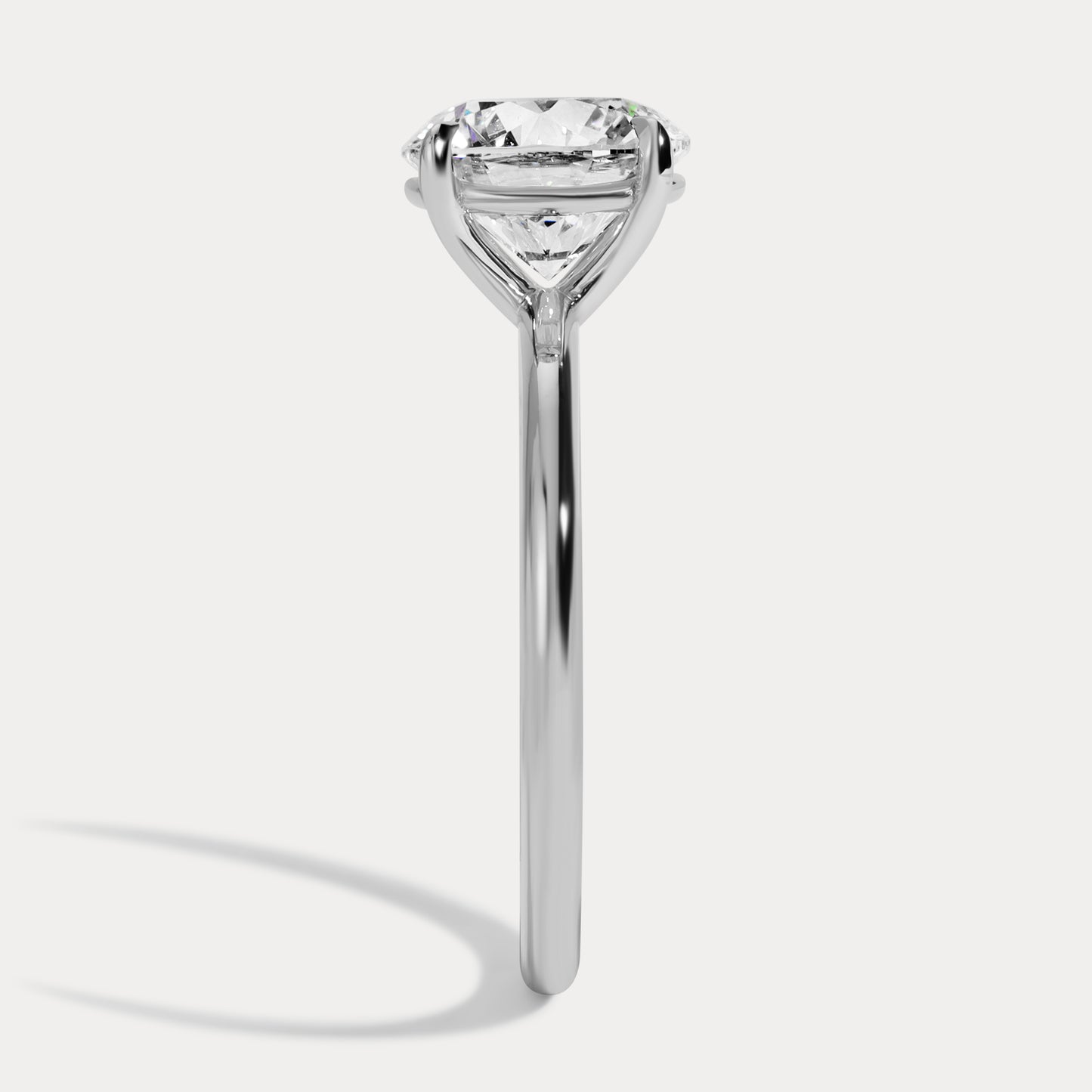 Christina - 2.91ct Lab Grown Round Engagement Ring