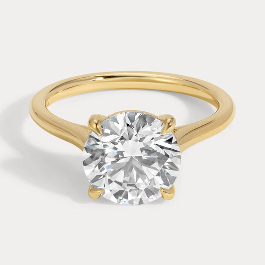 Cindy - 2.51ct Lab Grown Round Engagement Ring