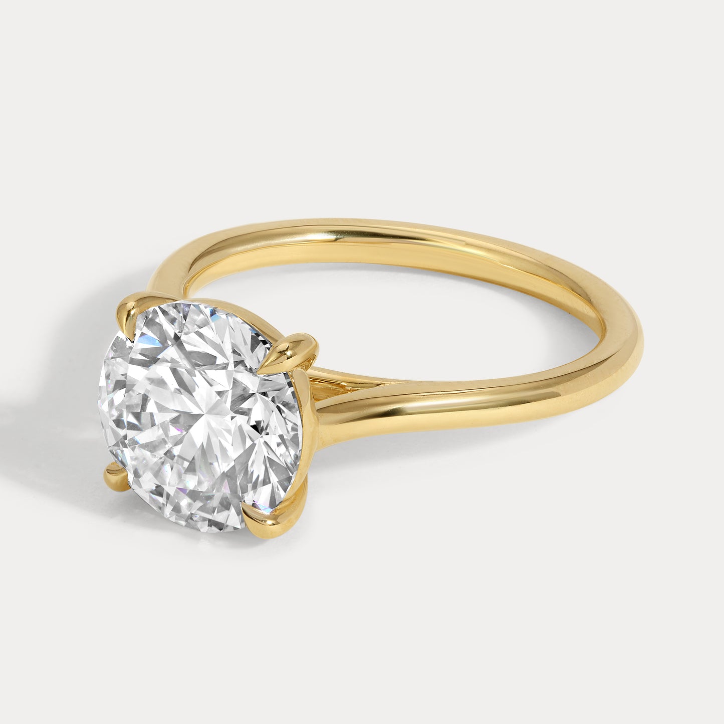 Cindy - 2.51ct Lab Grown Round Engagement Ring