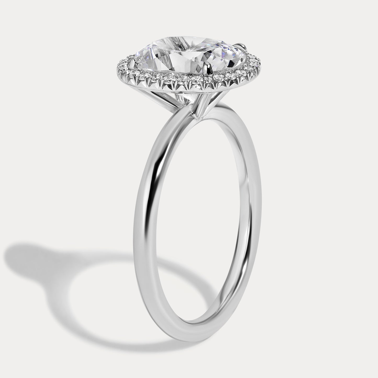 Melanie - 2.58ct Earth Mined Oval Engagement Ring