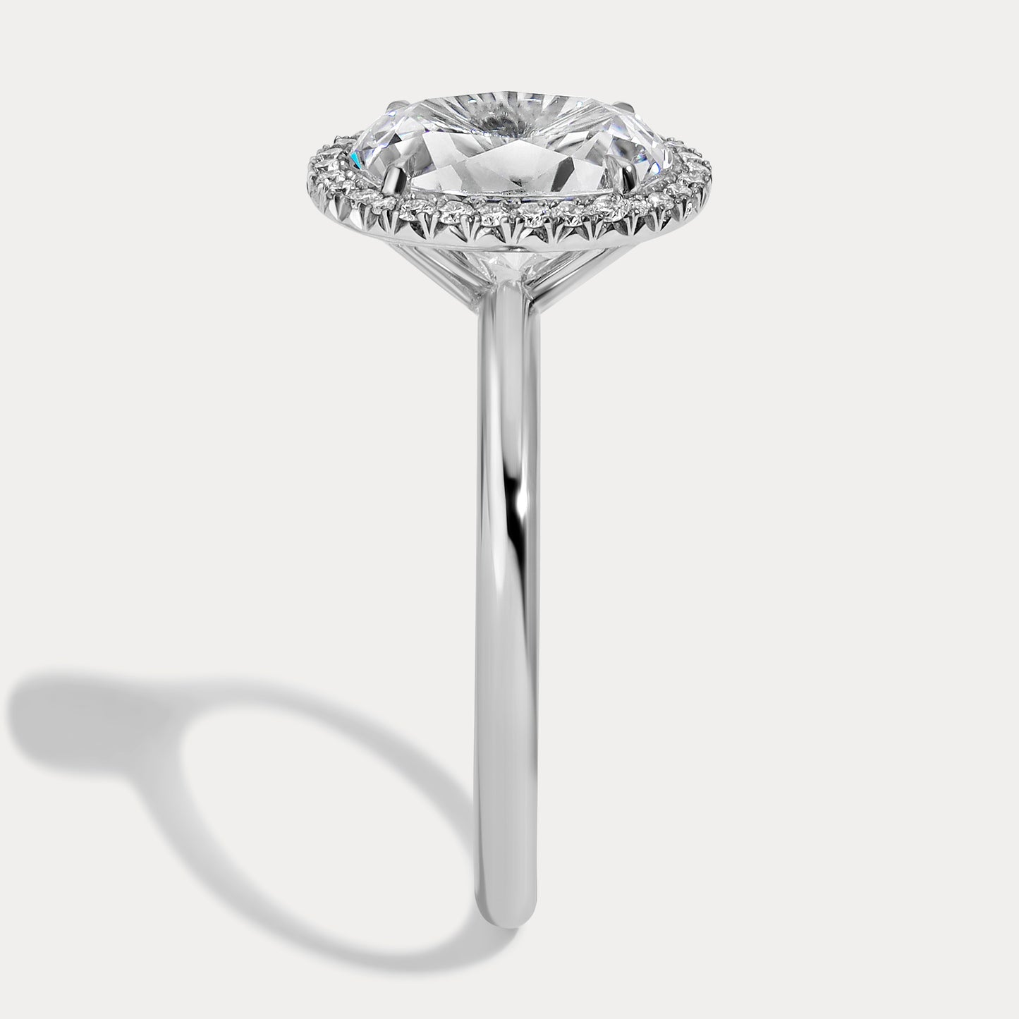 Melanie - 2.58ct Earth Mined Oval Engagement Ring