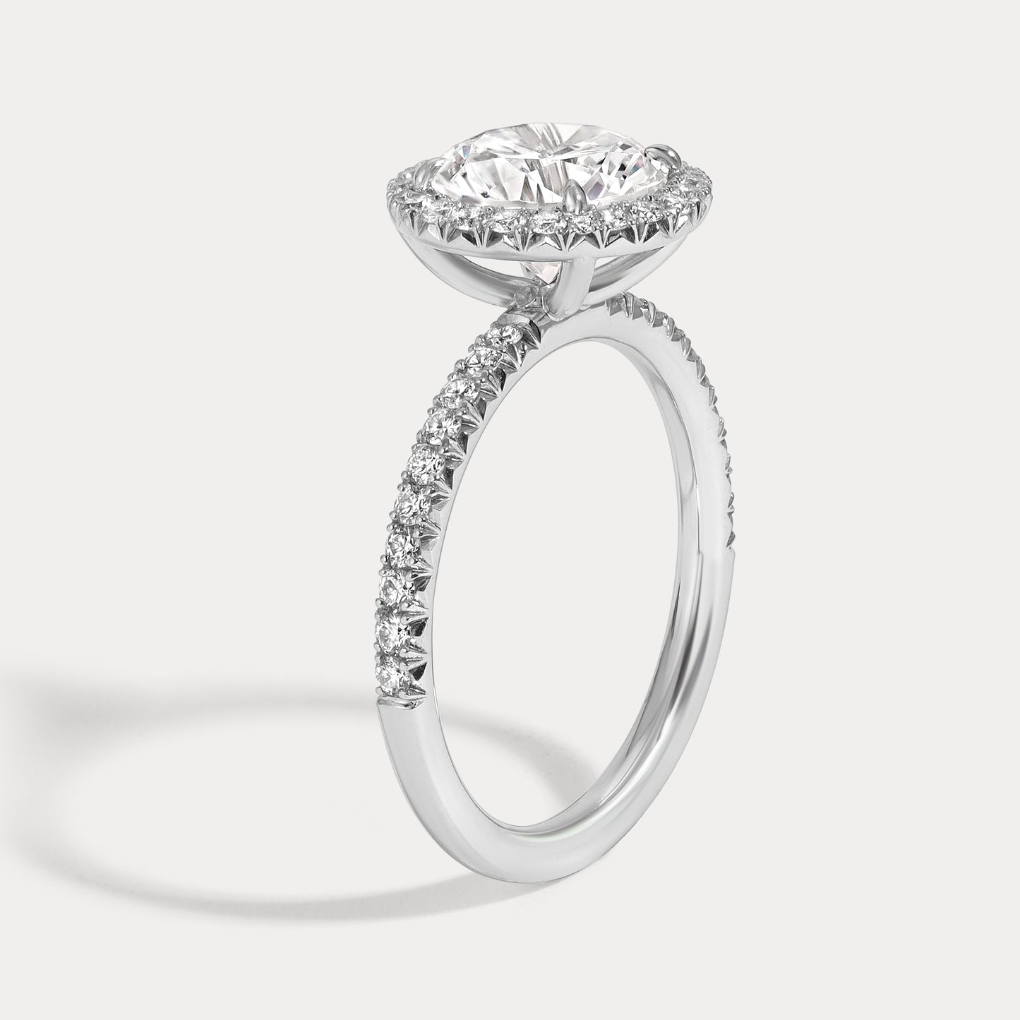 Sabrina - 3.01ct Earth Mined Round Engagement Ring
