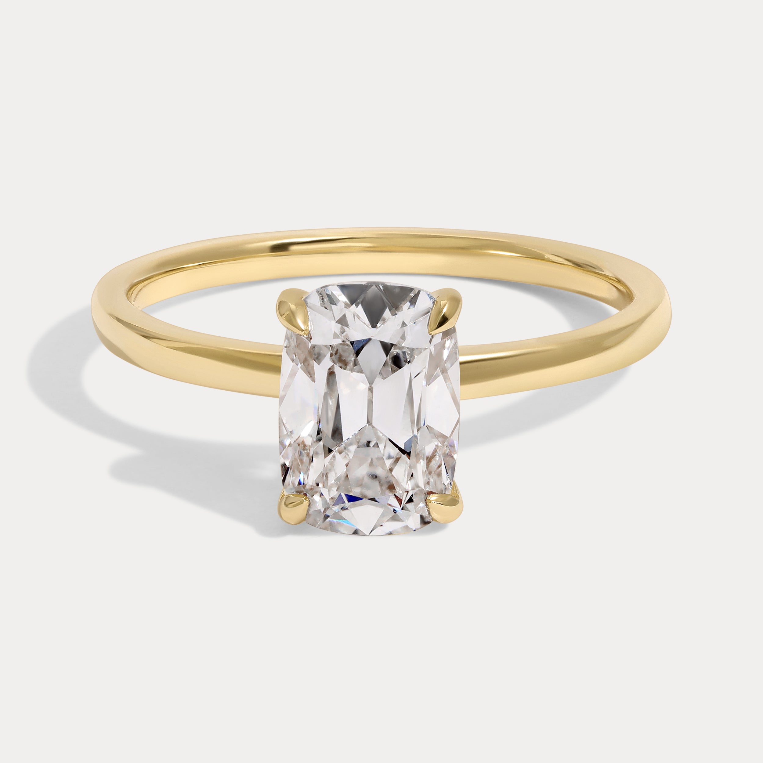 Alice - 1.55ct Lab Grown Old Mine Engagement Ring – JK Diamond Co.