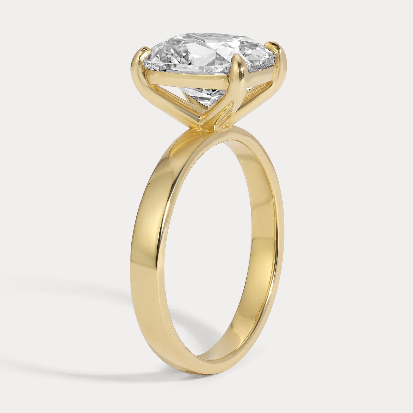 Emily - 3.02ct Lab Grown Old Mine Engagement Ring