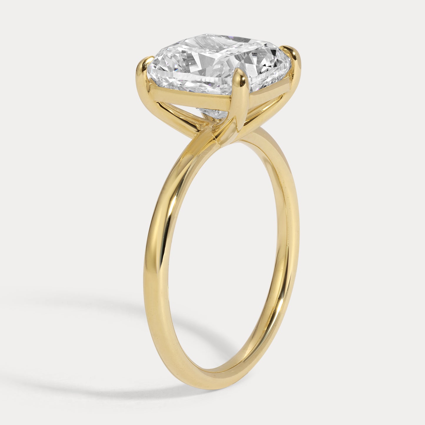 Steph - 4.00ct Lab Grown Cushion Engagement Ring