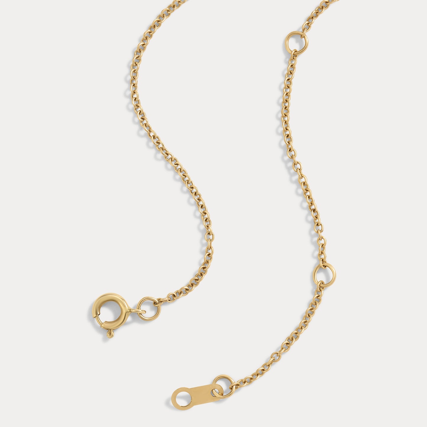 Baguette Disc Pendant