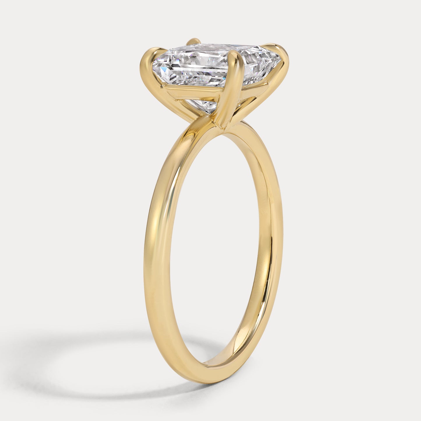 Amy - 2.60ct Lab Grown Princess Engagement Ring