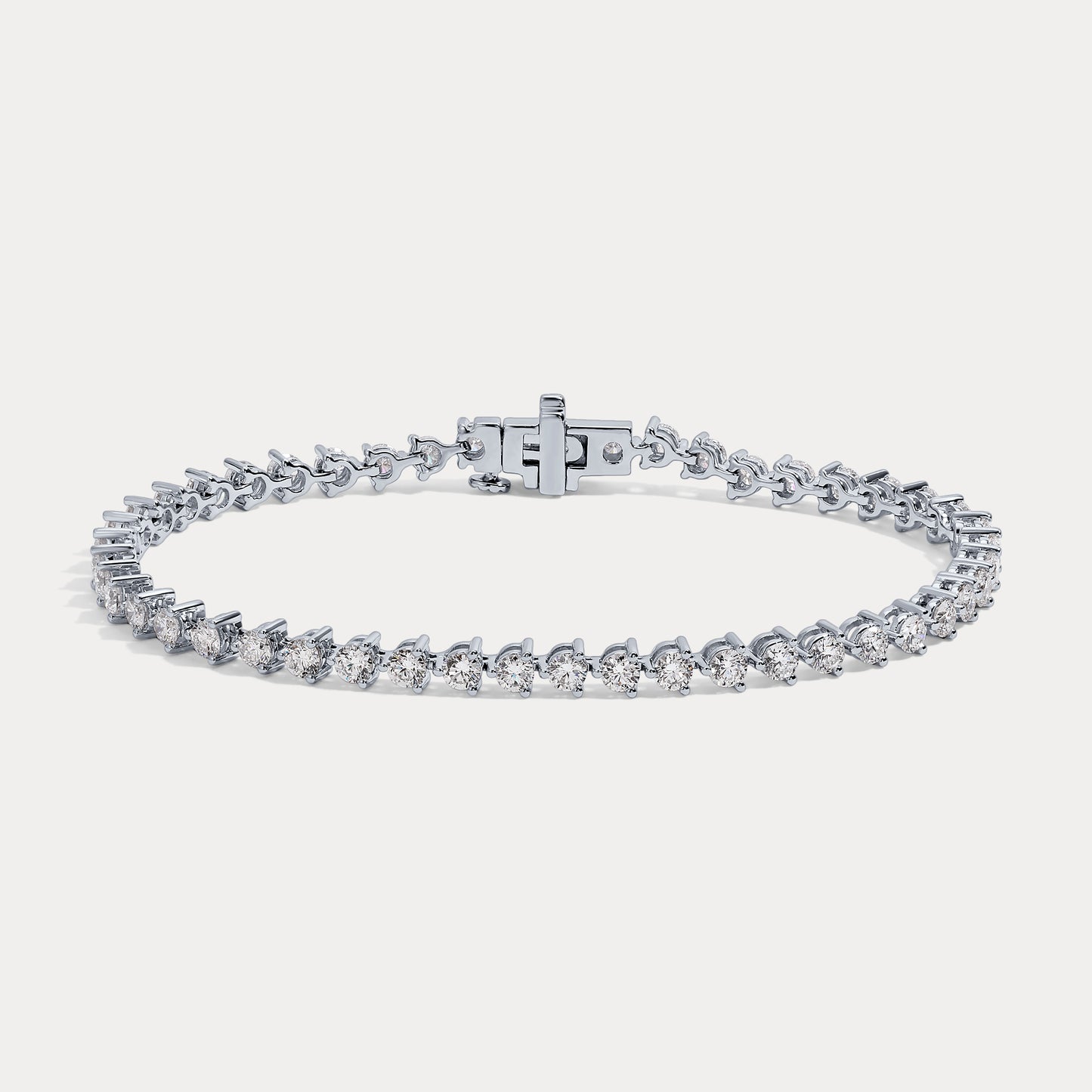 Martini Round Diamond Bracelet