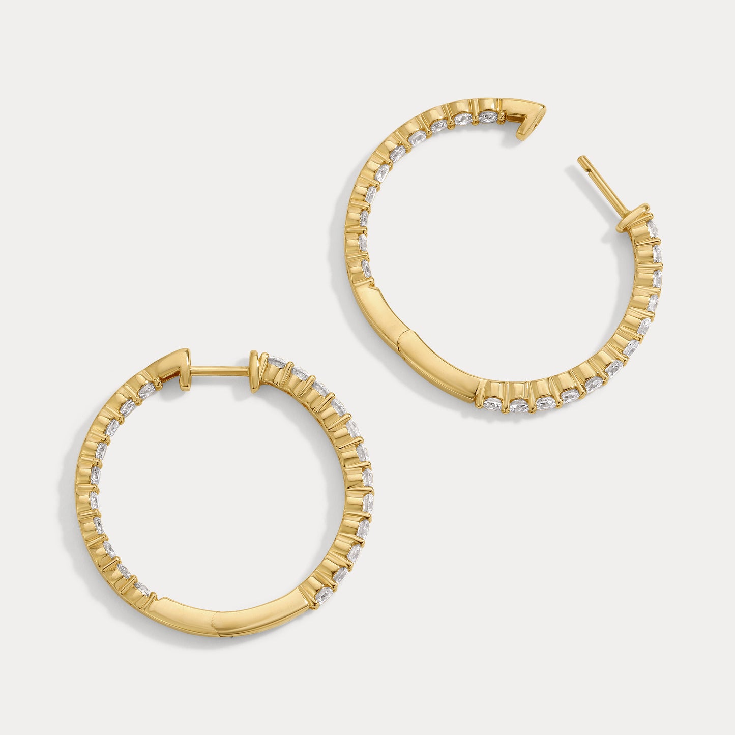 Inside-Outside Diamond Hoops
