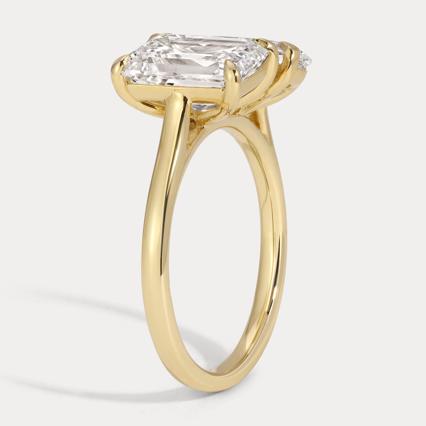 Mira - 4.27ct Lab Grown Two-Stone Engagement Ring