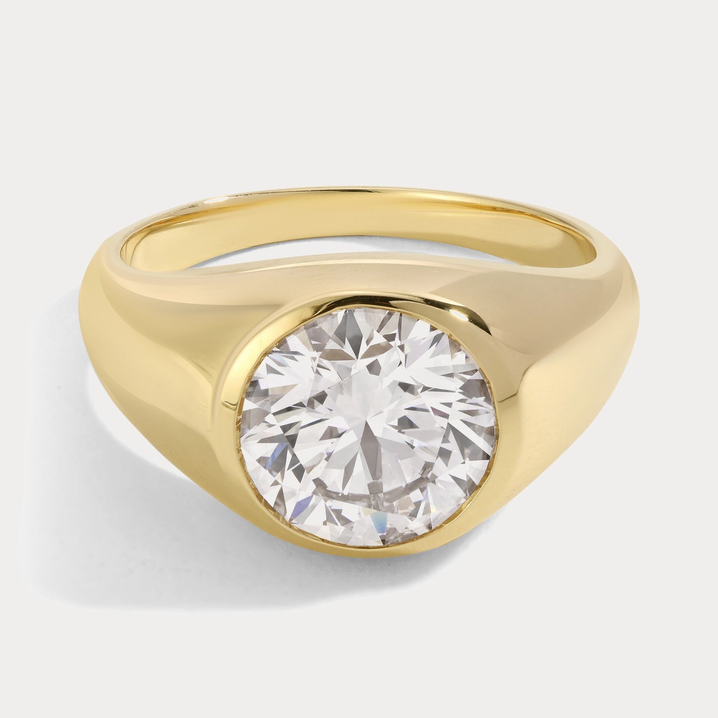 Katie - 2.74ct Lab Grown Round Engagement Ring