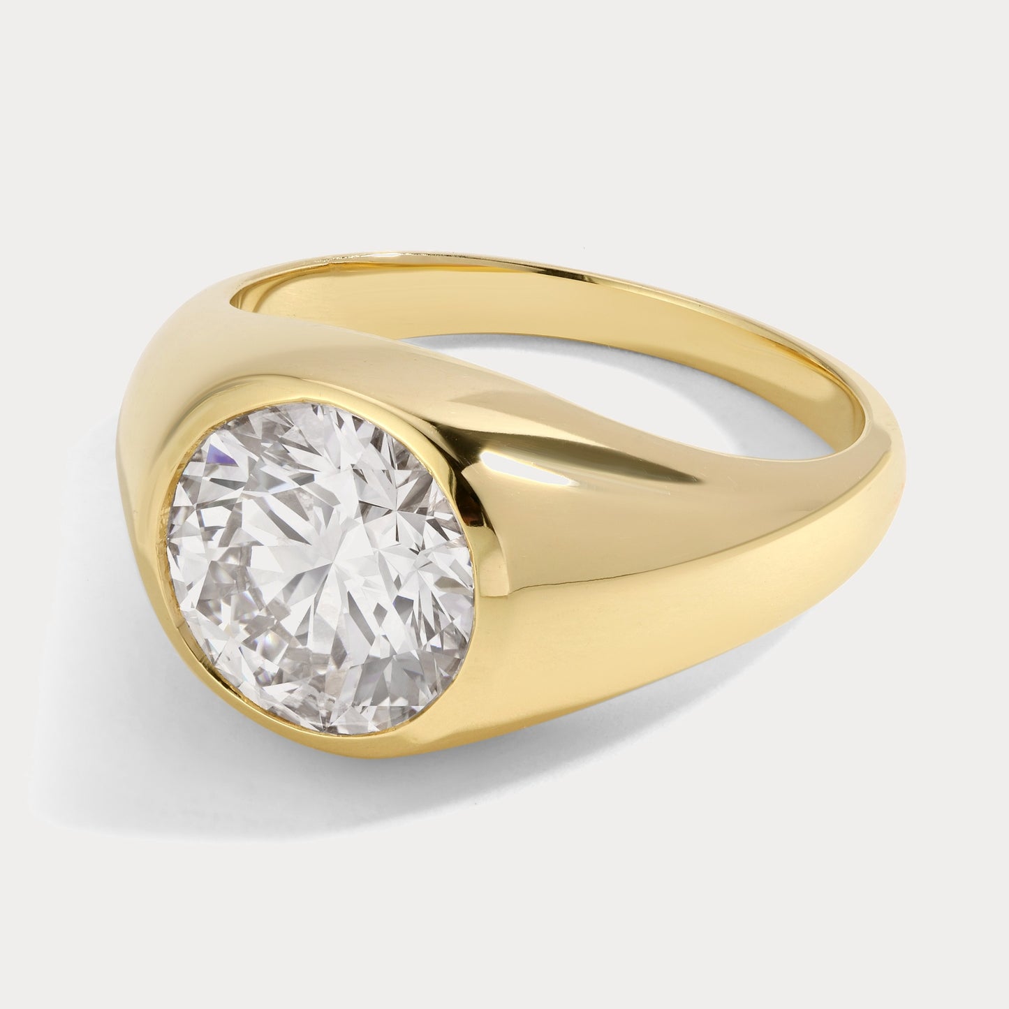 Katie - 2.74ct Lab Grown Round Engagement Ring