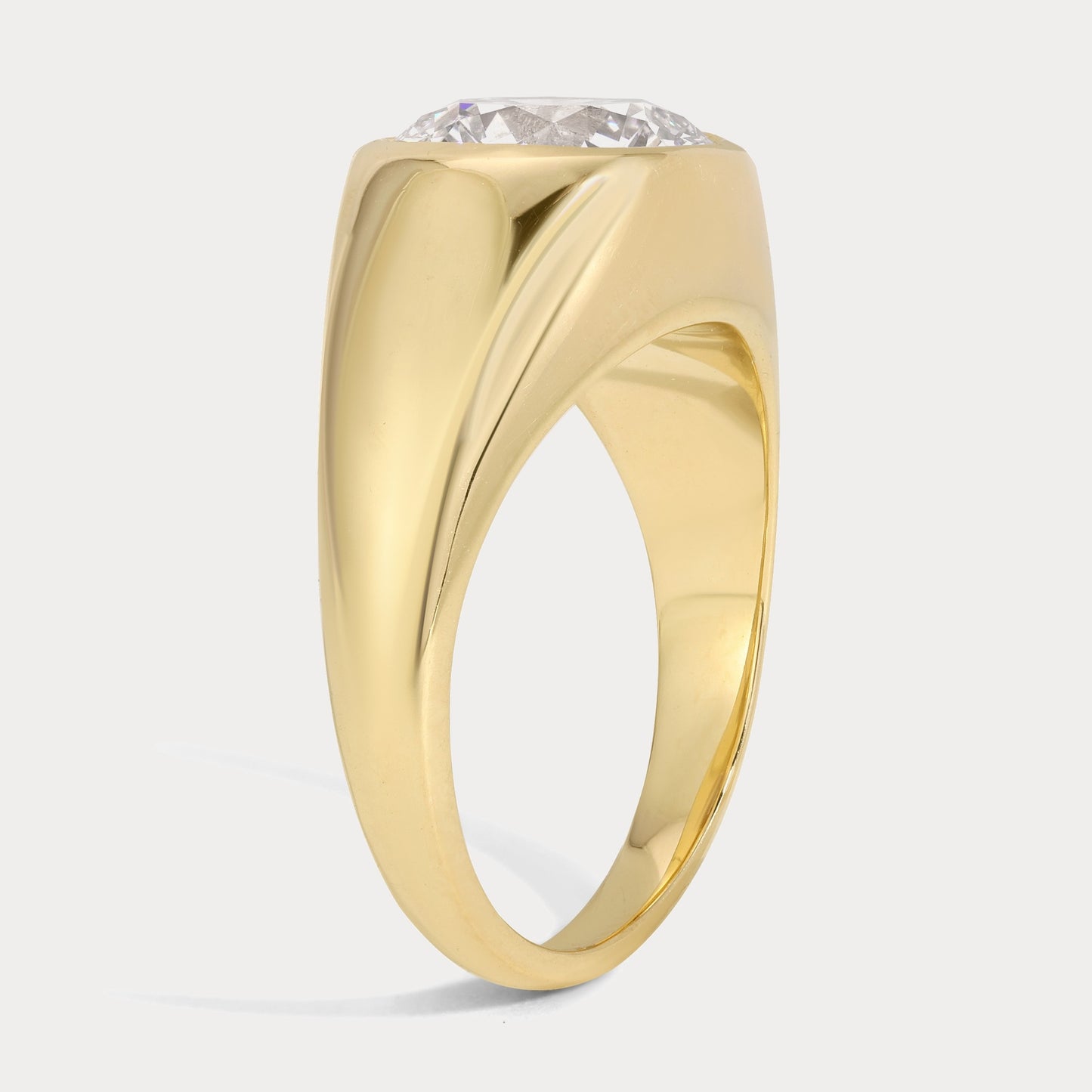 Katie - 2.74ct Lab Grown Round Engagement Ring